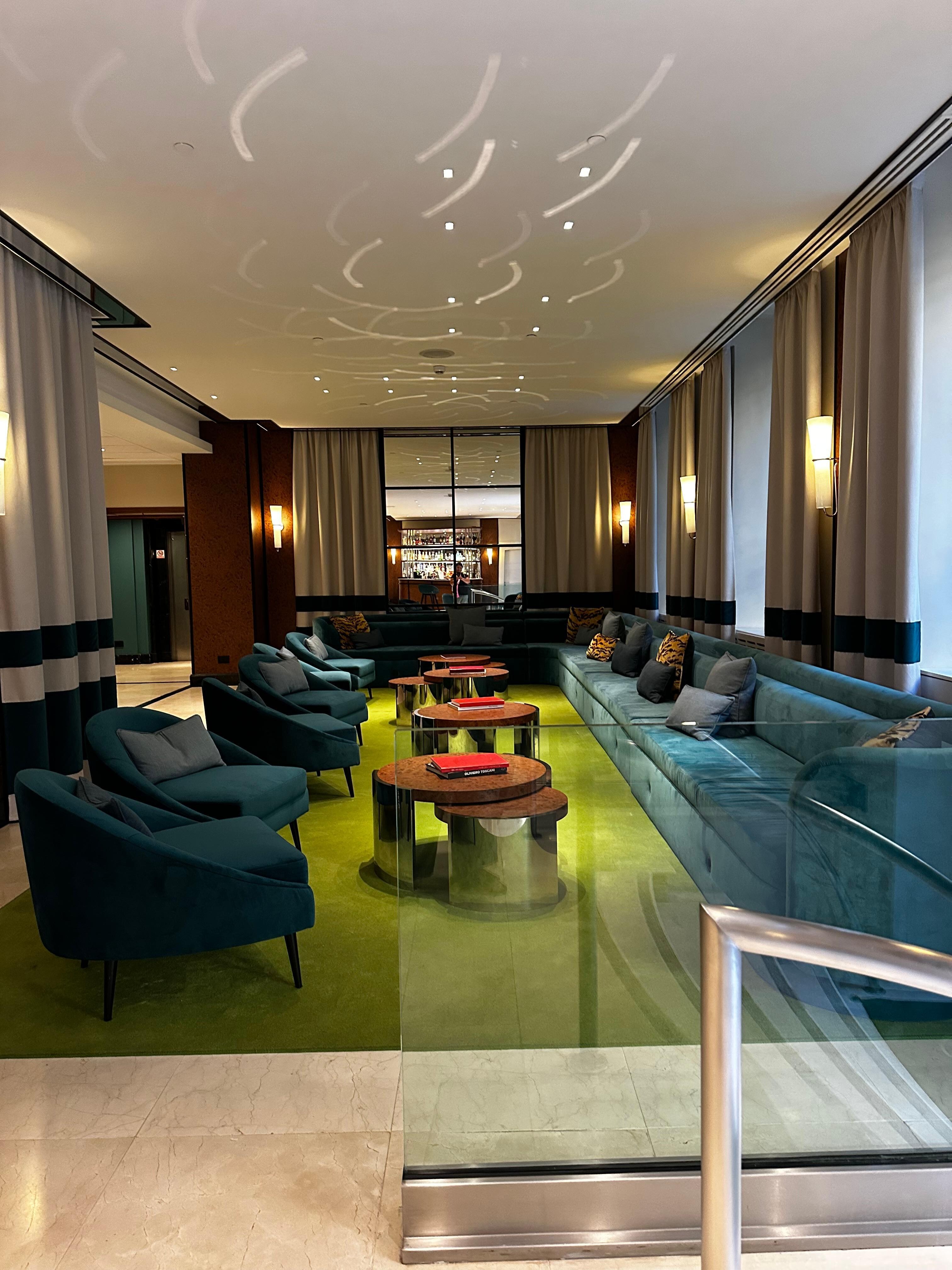 Lobby waiting area