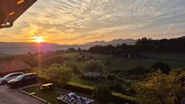 Sunrise from the appartment