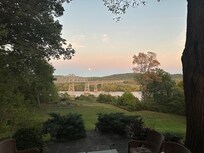 View of Rip Van Winkle Bridge from the house