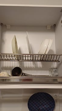 Limited amenities for self catering. No cutlery/ glasses etc