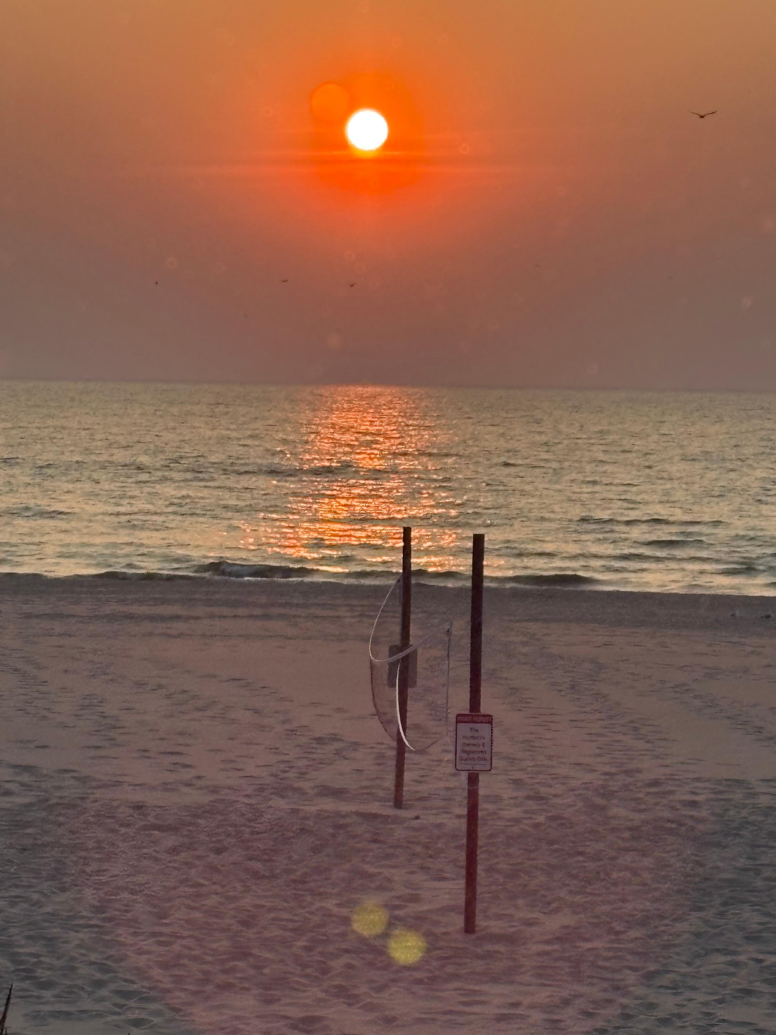 Sunset views without leaving the property.