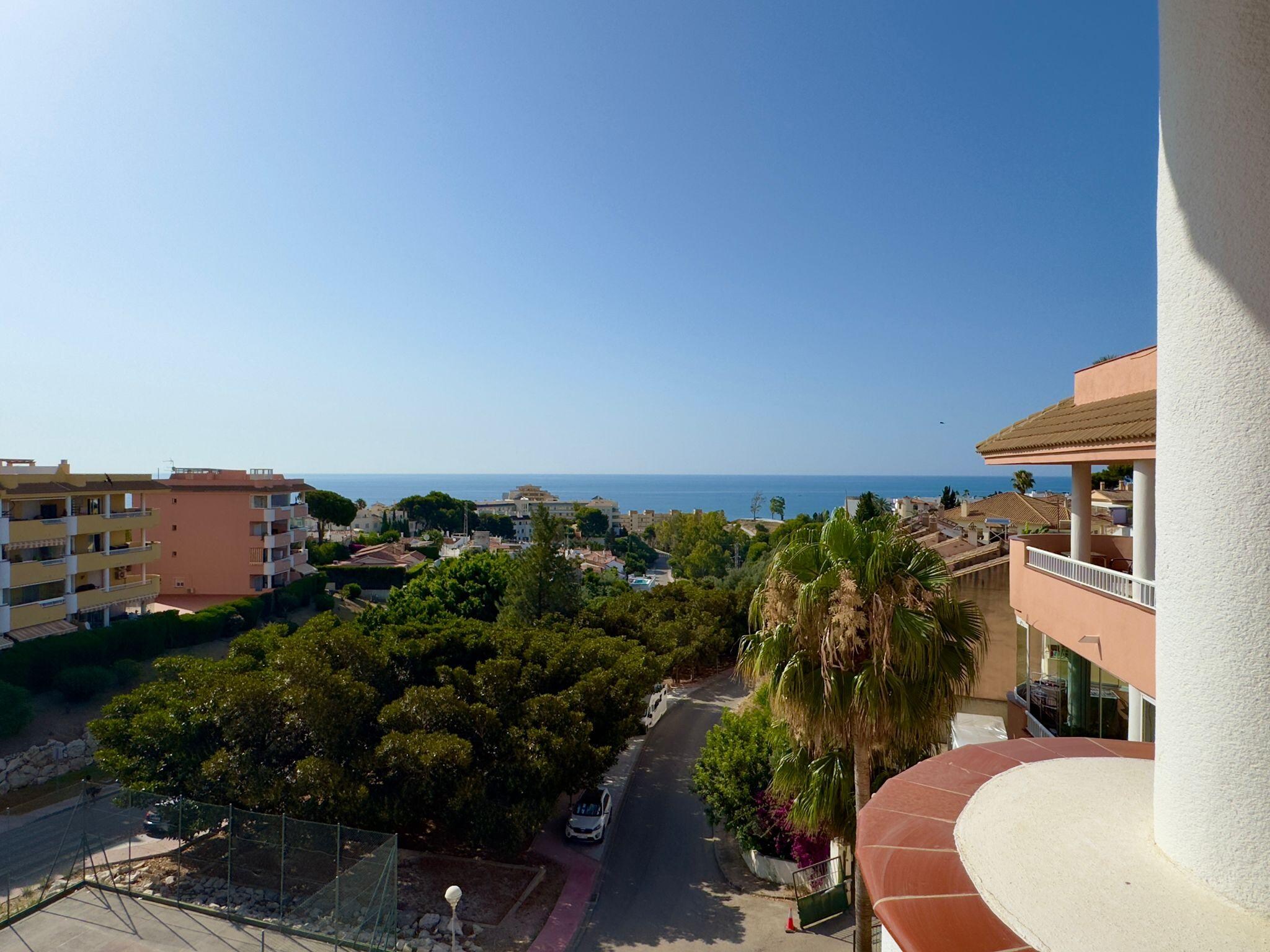 Las vistas desde su terraza 
