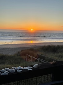 Sunset from the balcony!