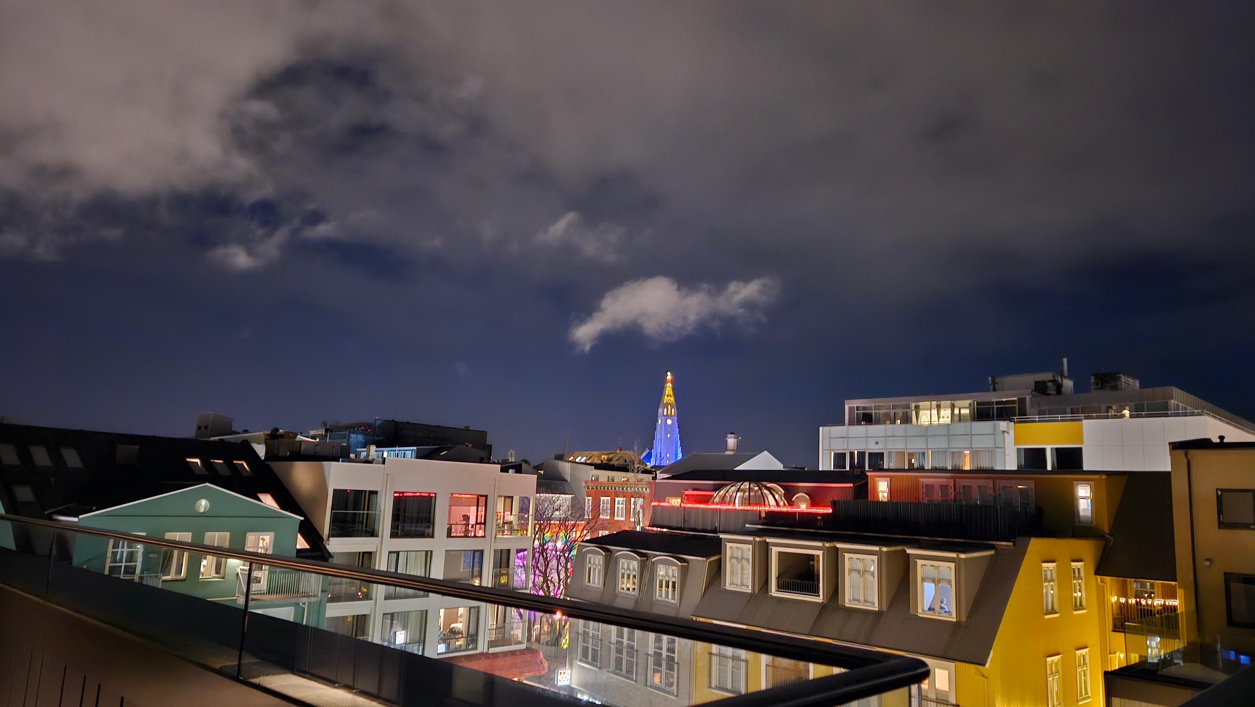 View of the iconic church from the 5th floor walkway.