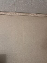 Peeling wallpaper