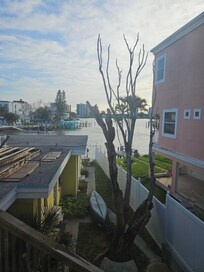 Picture from the window in the unit.