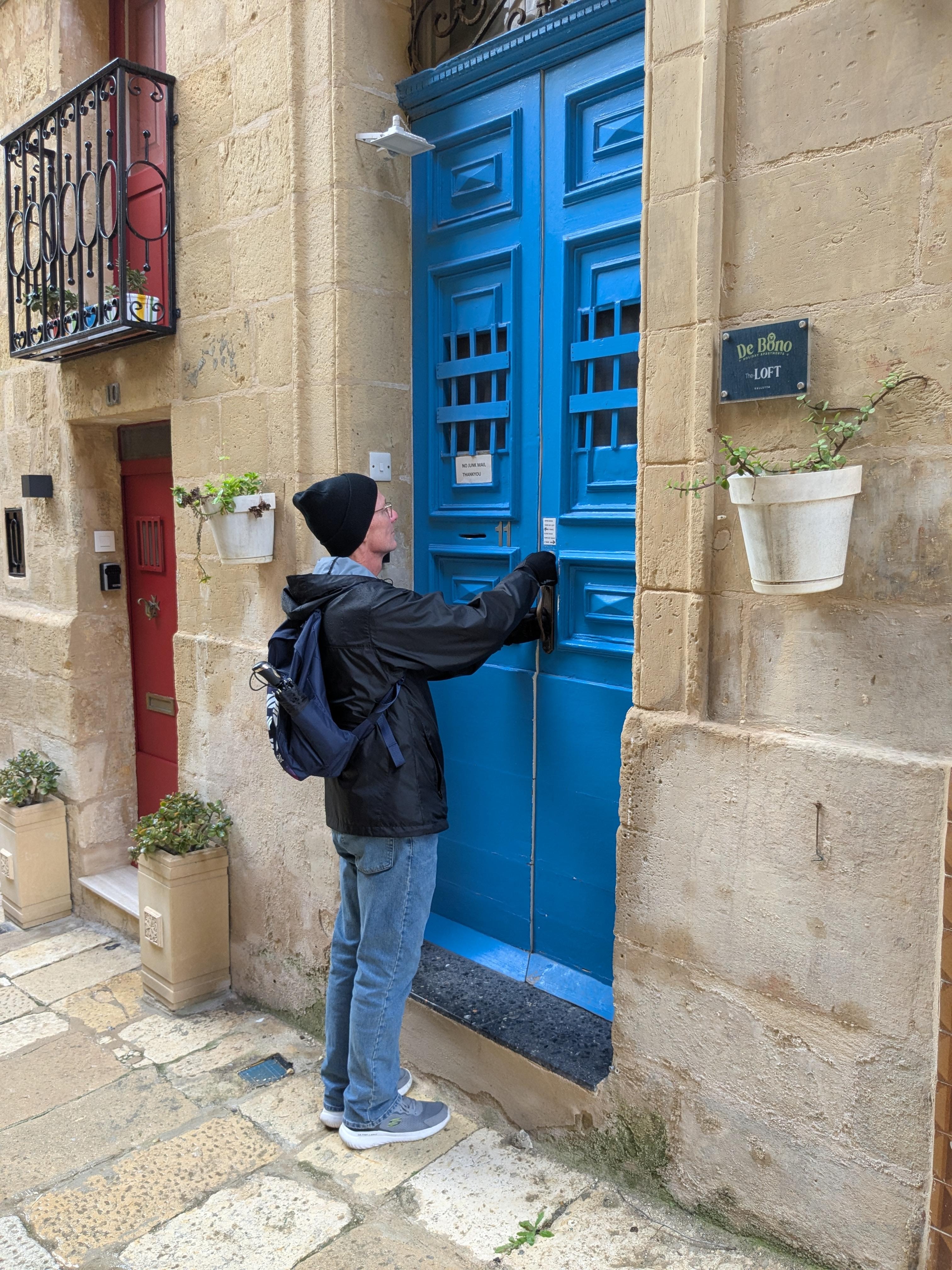 You'll walk just a few doors past the corner of St P & Old Hospital St to find the place.