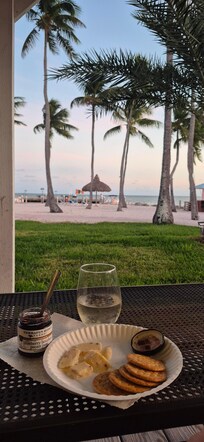 The view from my private porch.