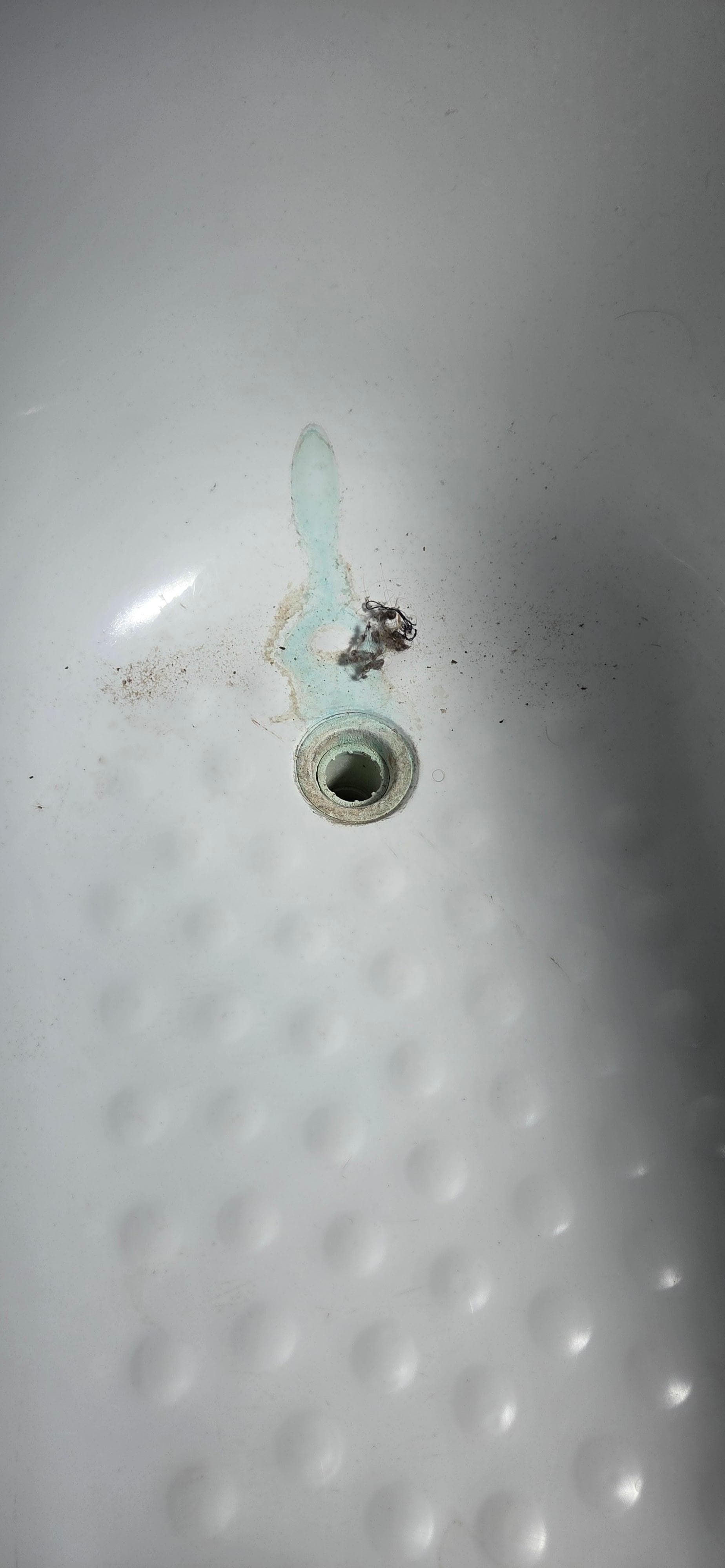 Bathroom and bathtub not clean