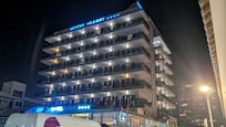 Das Hotel Isabel am Abend