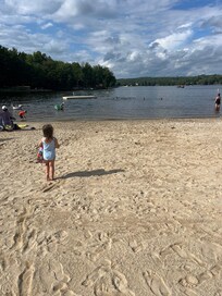 Lake swimming