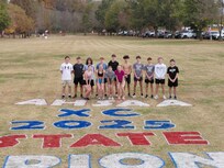 Our state qualifiers for the cross country AHSAA6 a championship