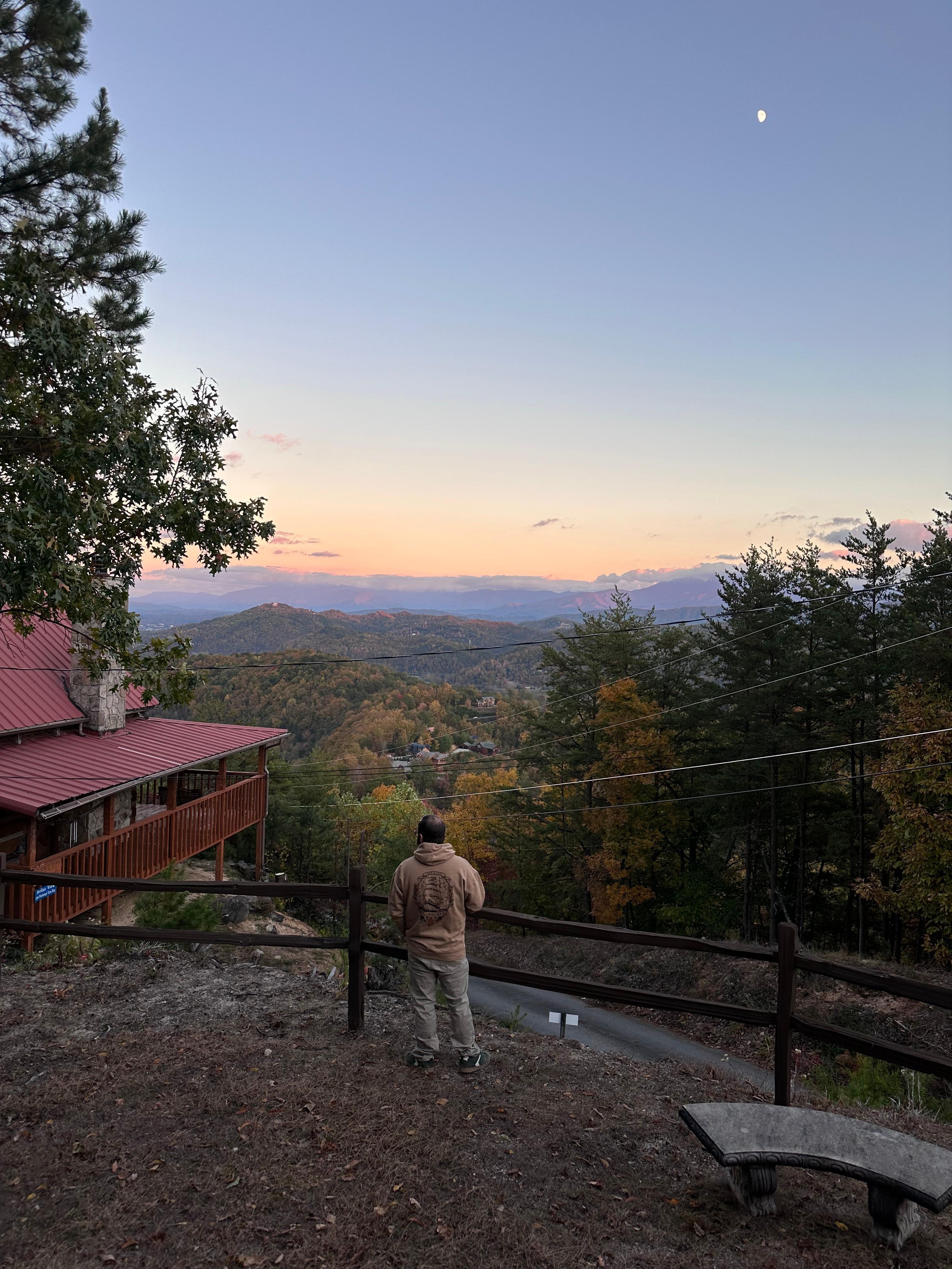 Beautiful sunrise views 