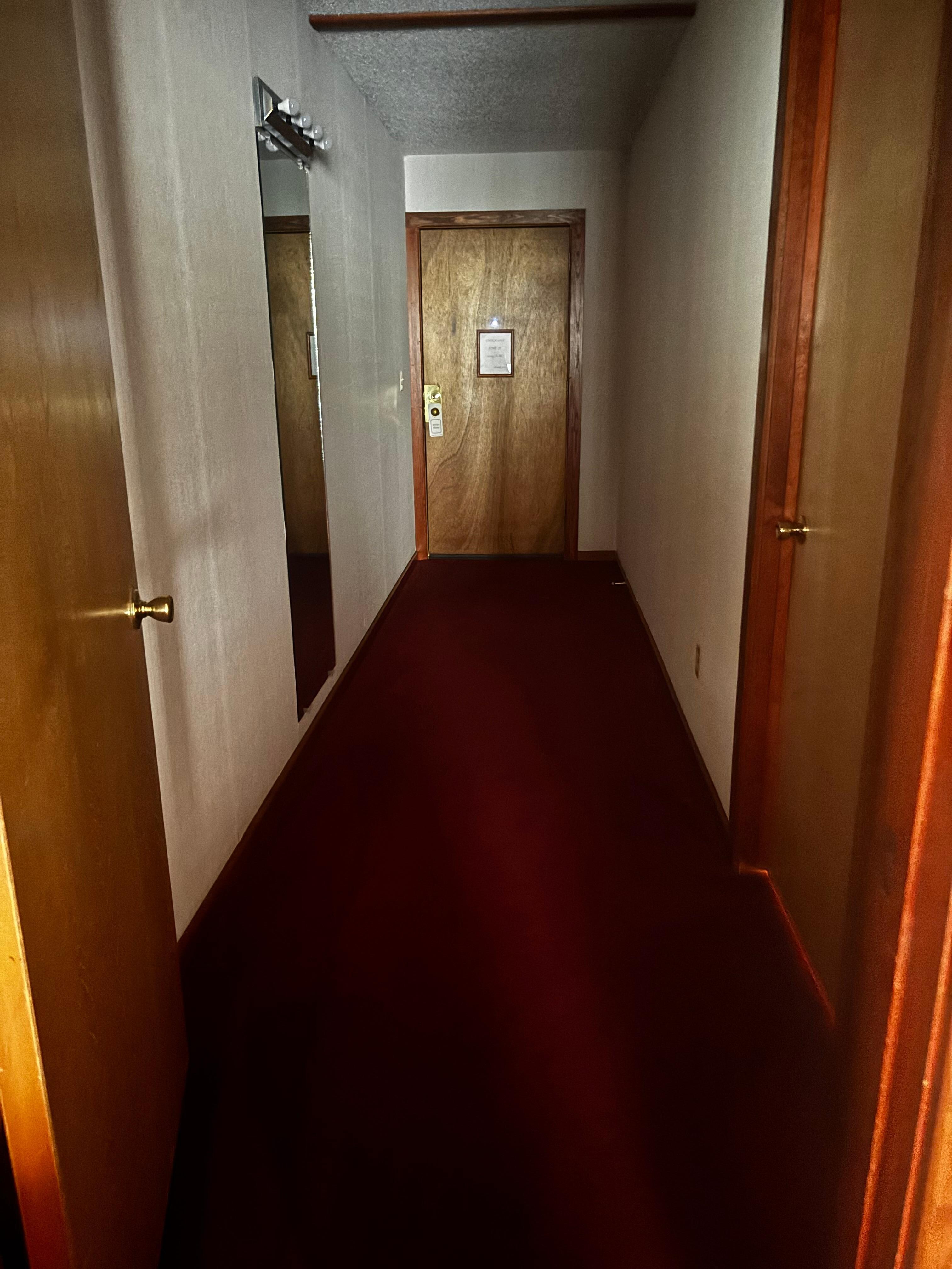 Weirdly long hallway 