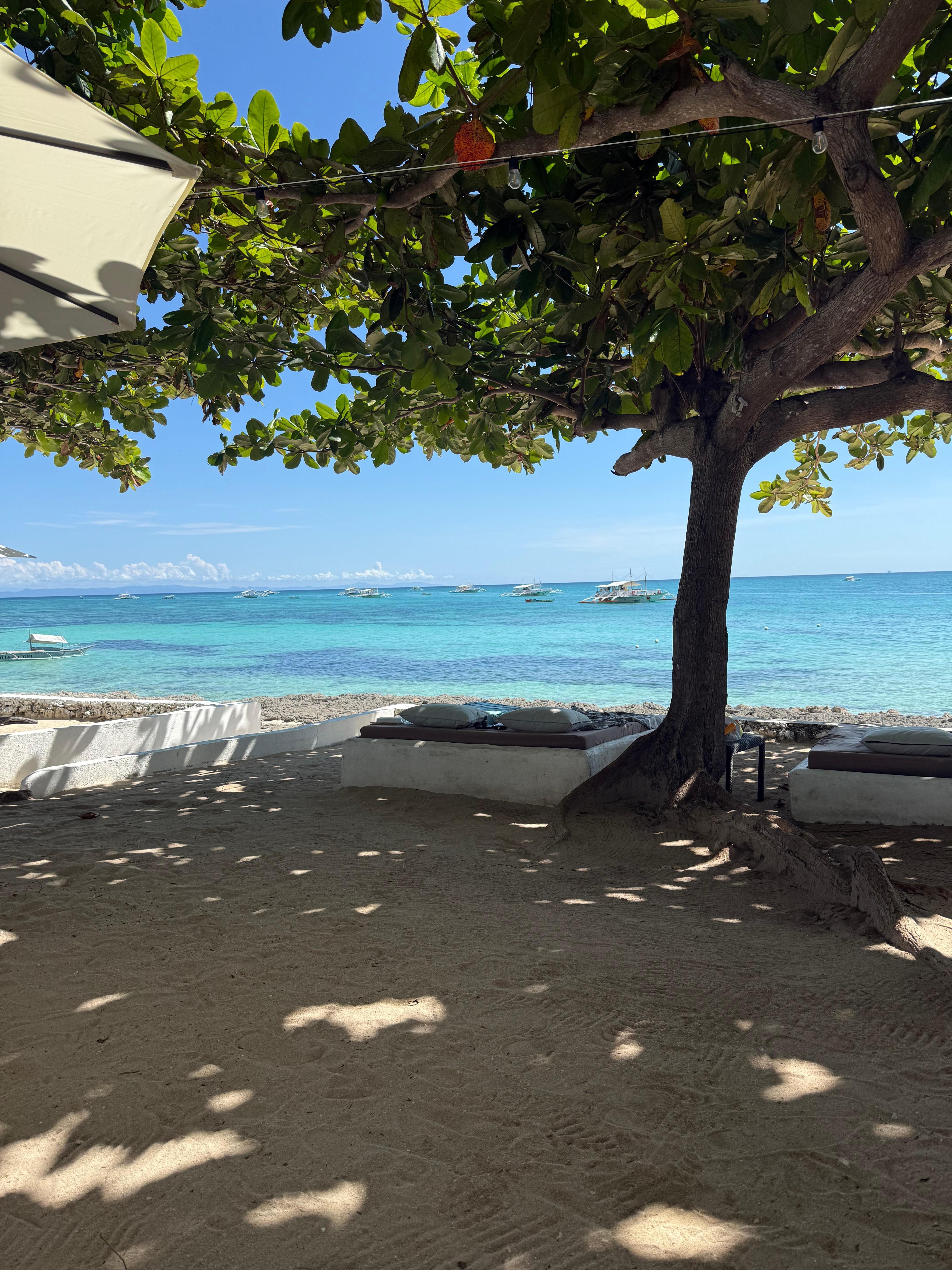 Bild vom Barbereich, gleichzeitig Strandbereich