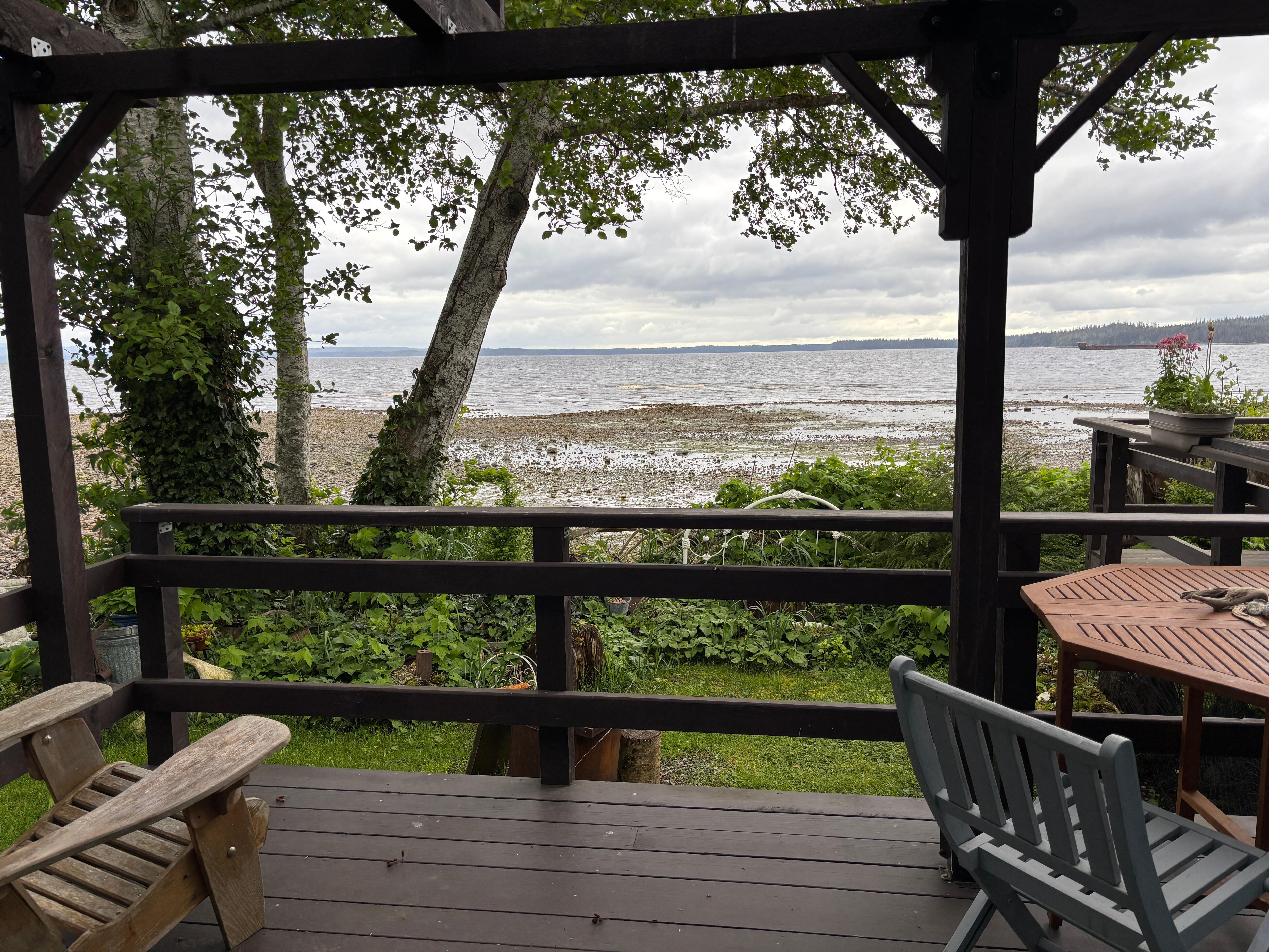 View from the deck