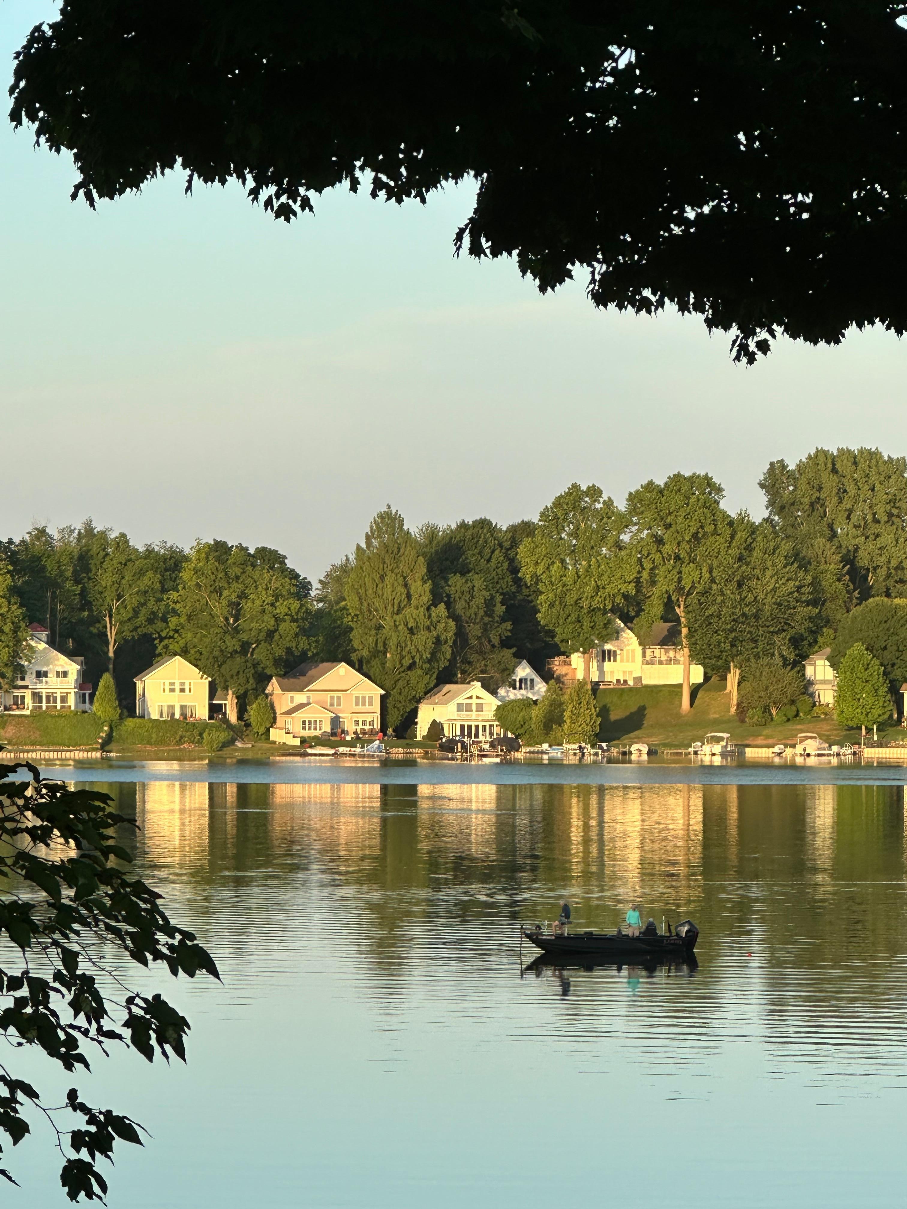 Sunrise on the lake