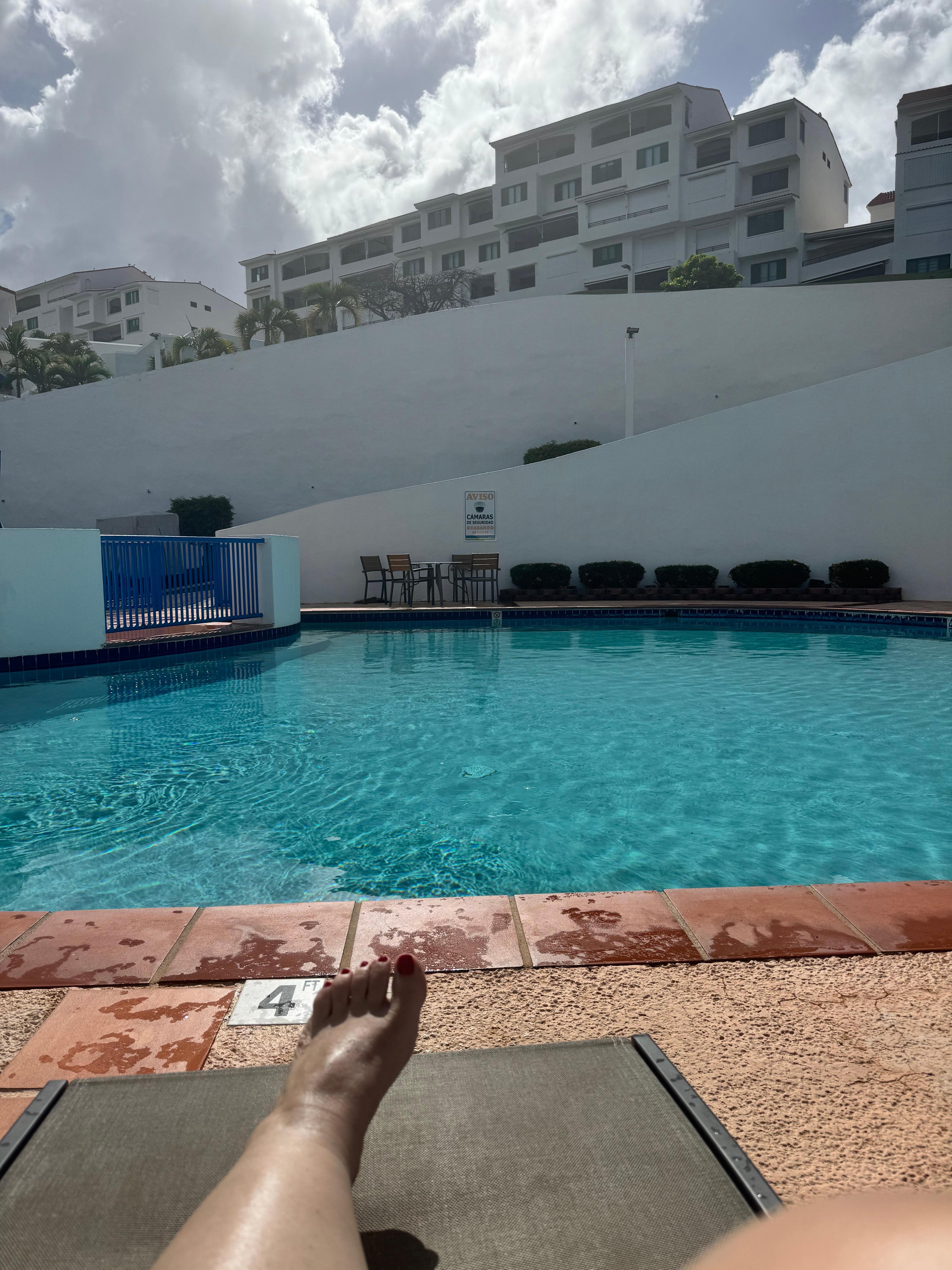 Pool across from Condo 