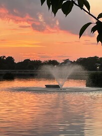 Sunset on Sunset Lake.