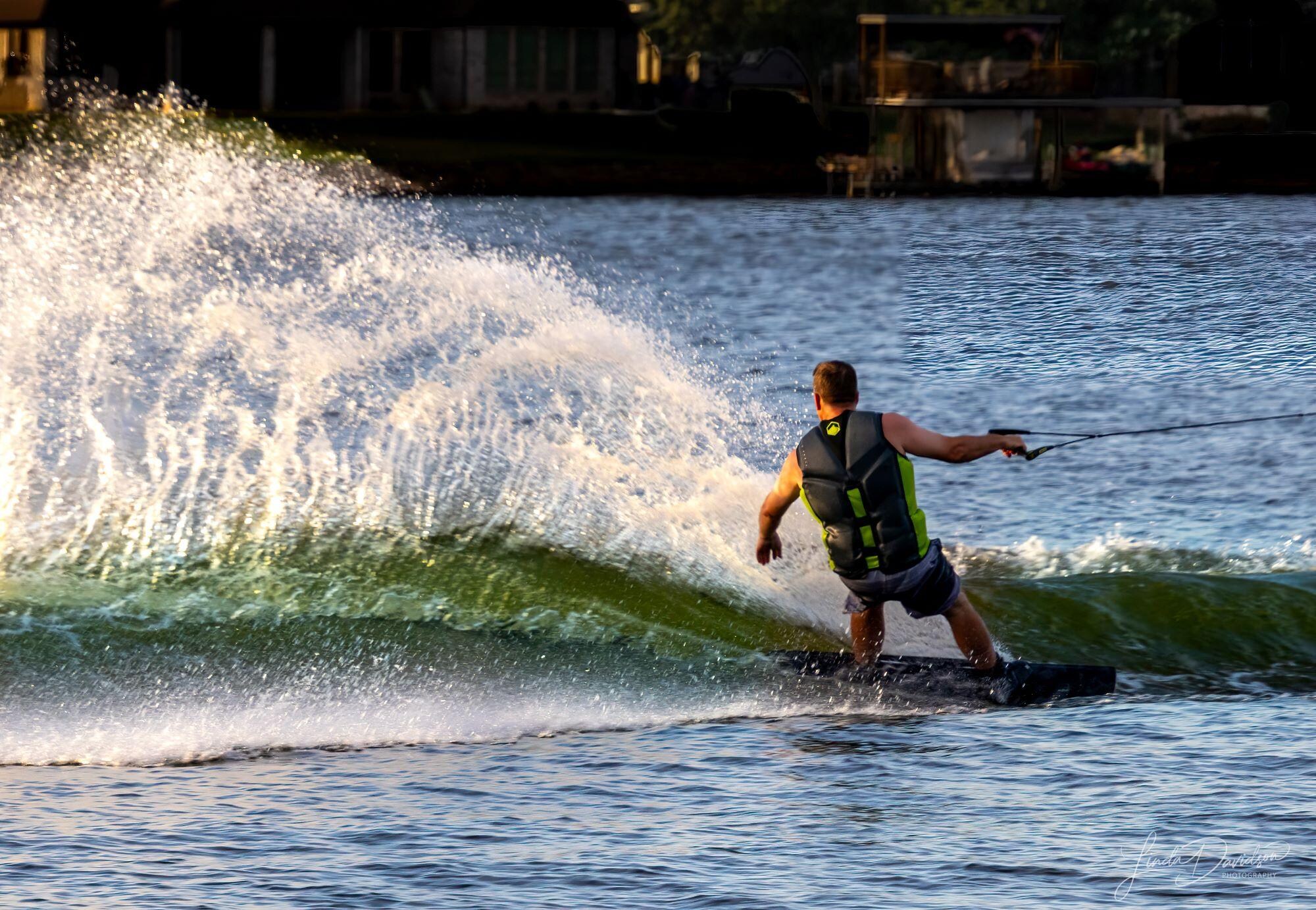 Water sports on Lake Granbury