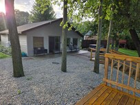 The cabin was so clean and inviting.