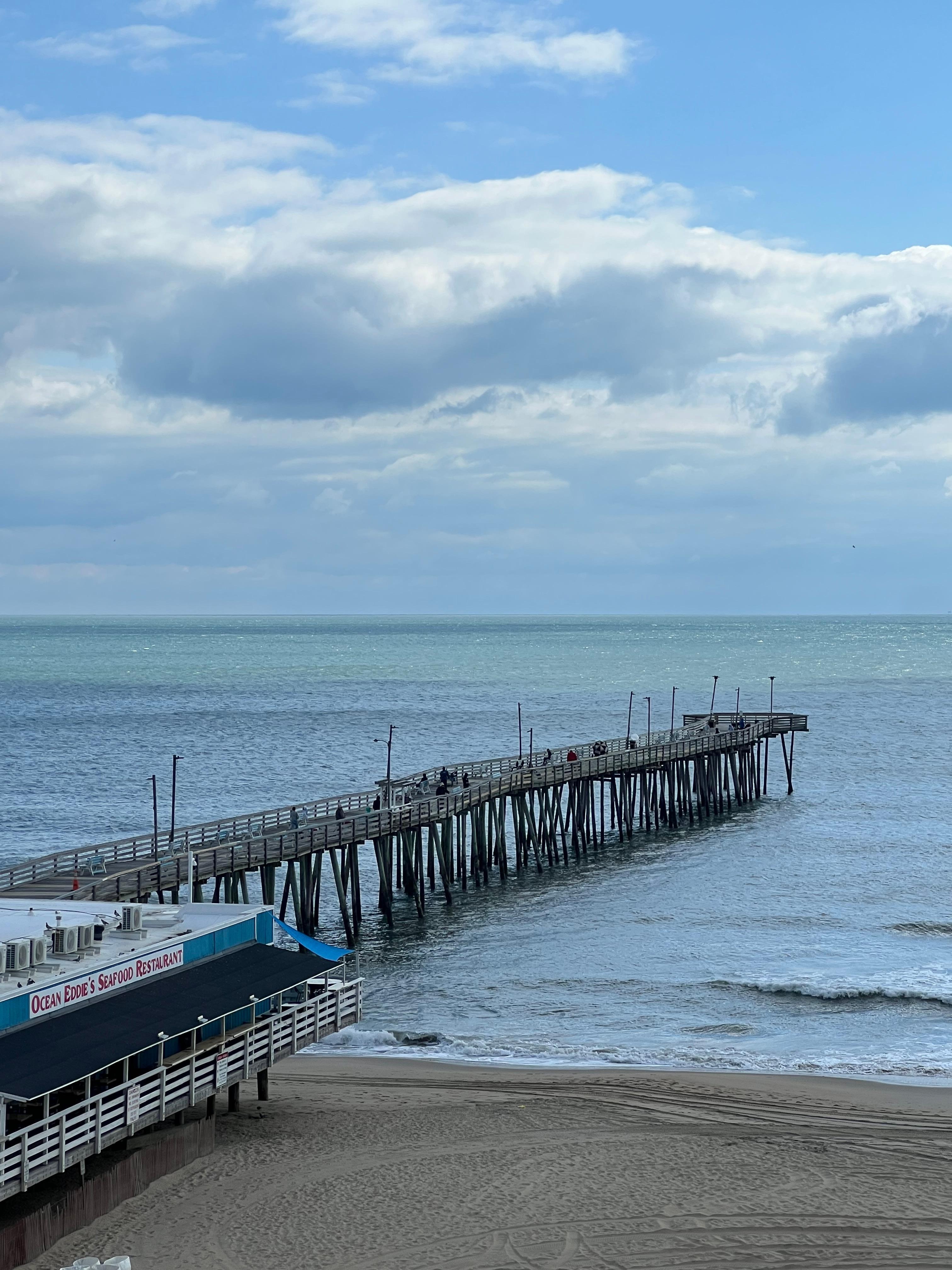 Fish pier view from room