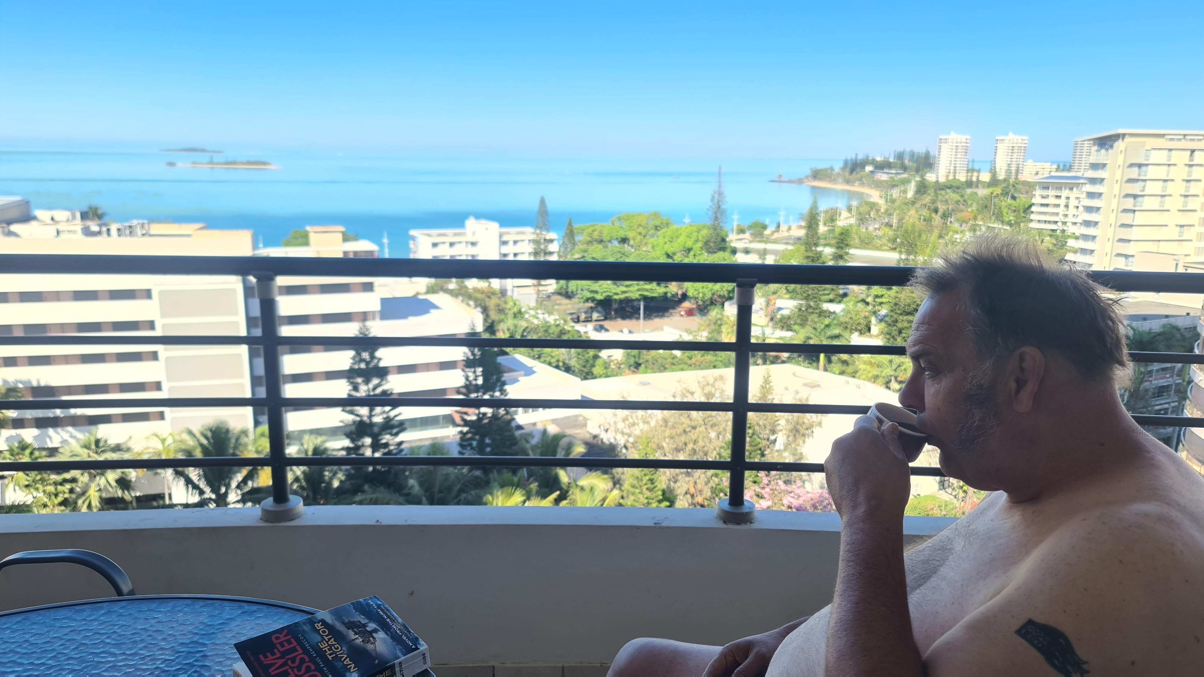 View from the balcony