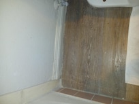 Bathroom floor dirty