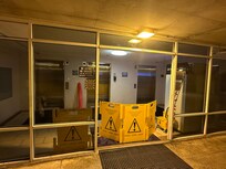 All elevators broken.