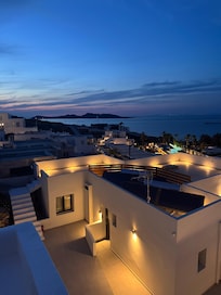 Penthouse balcony view