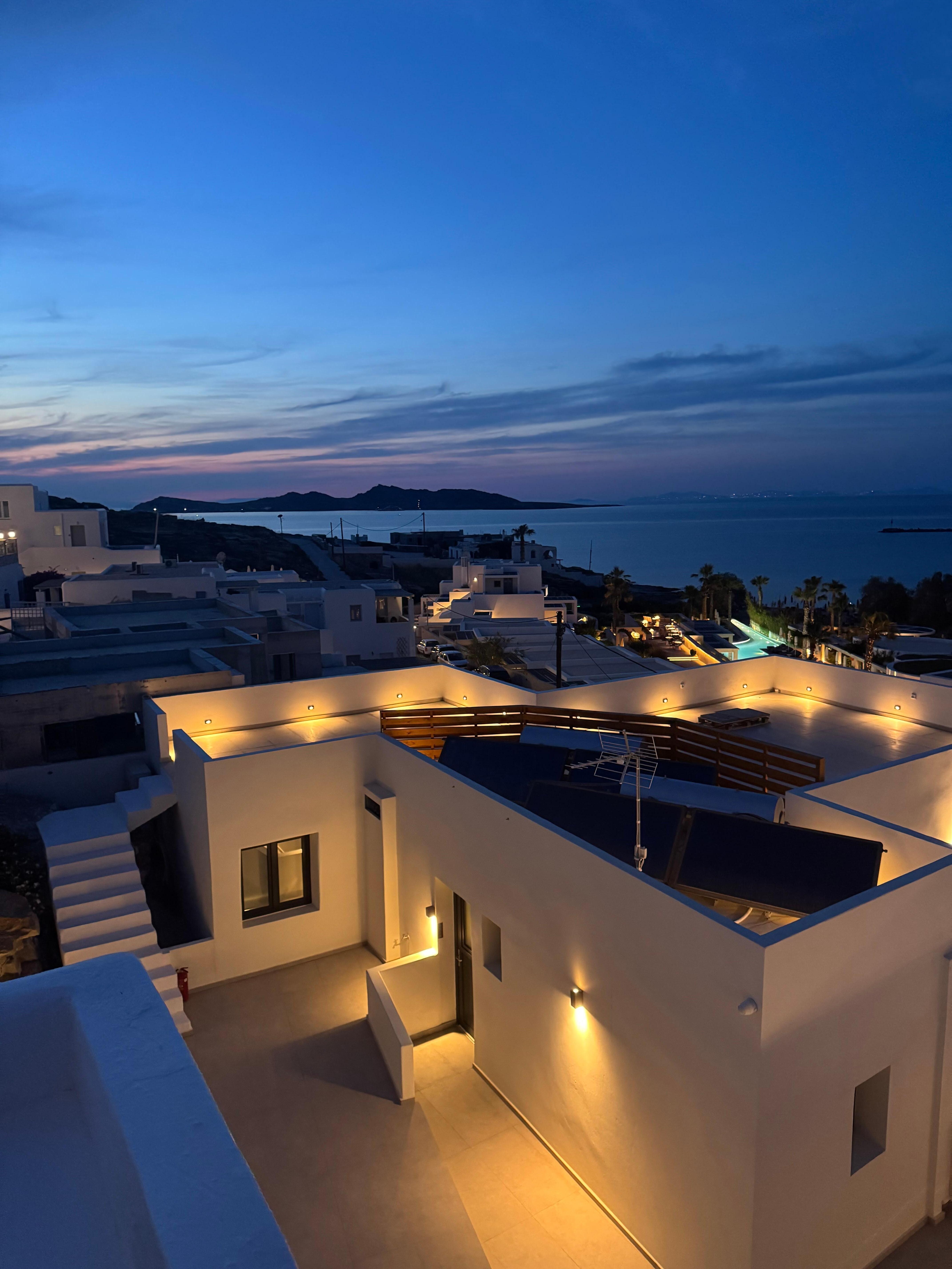 Penthouse balcony view 