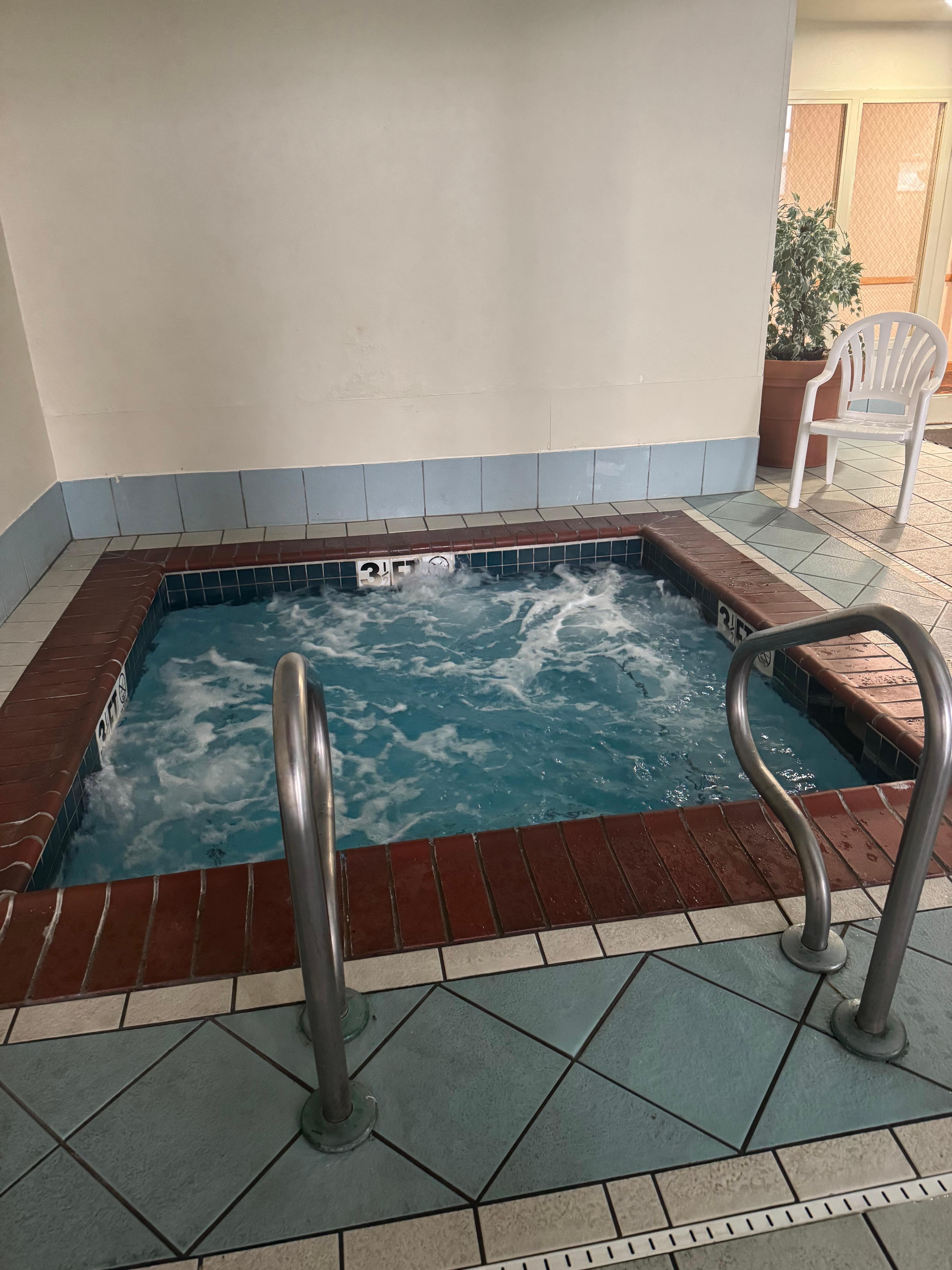 Whirlpool was available for use!