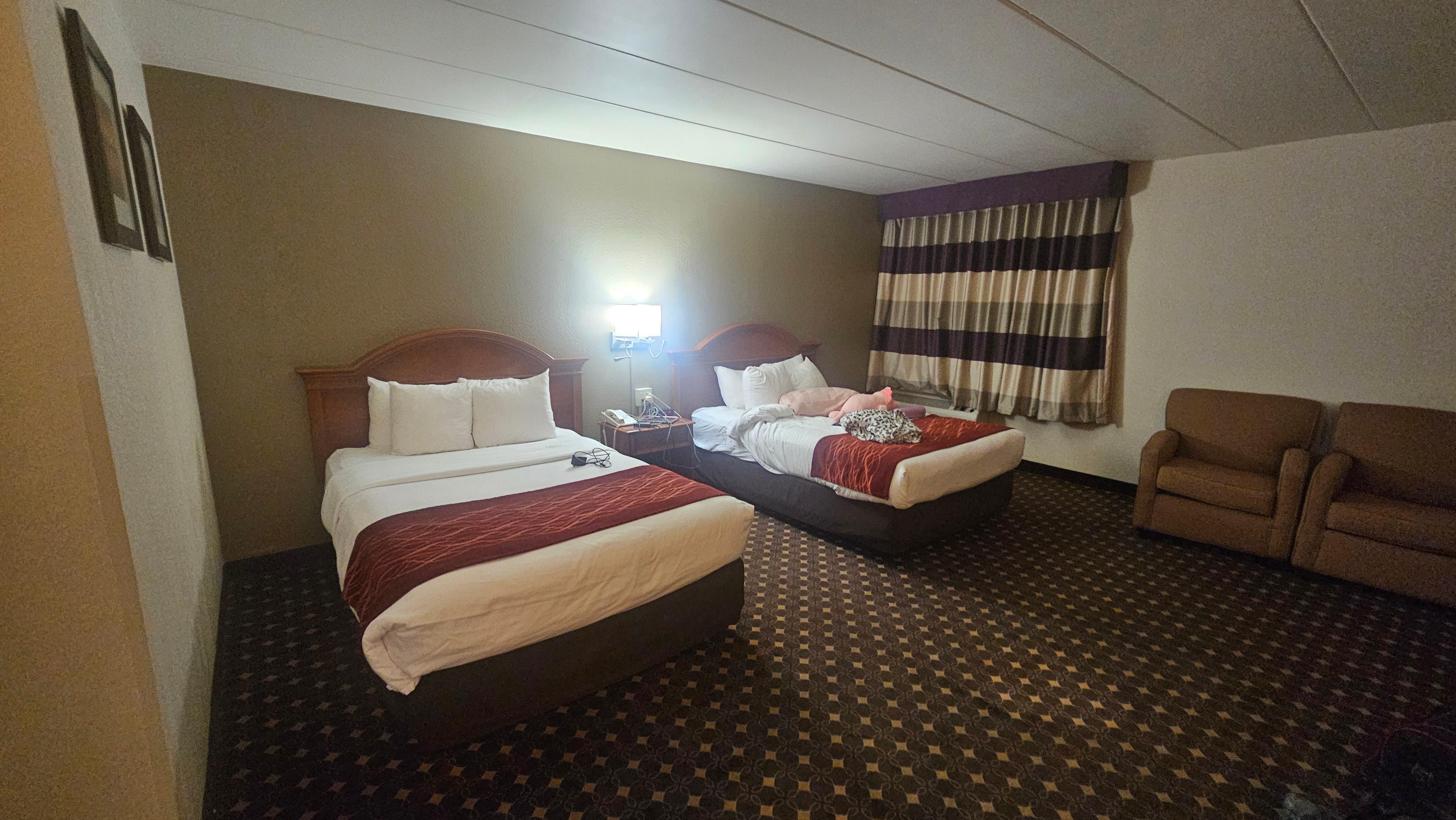 The beds were comfortable. 