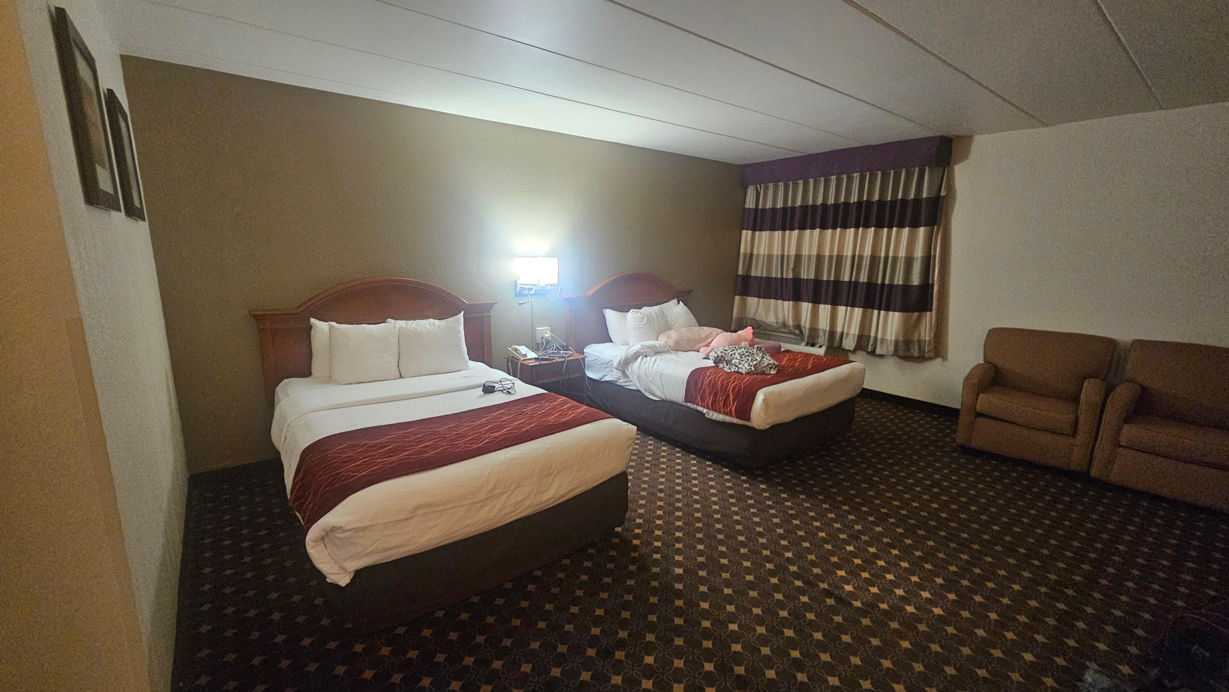The beds were comfortable. 