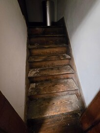 Loose insulation...Definitely not rent ready.