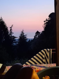 Elke avond mooie zonsondergang