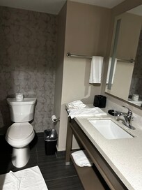 Great bathroom, lots of room