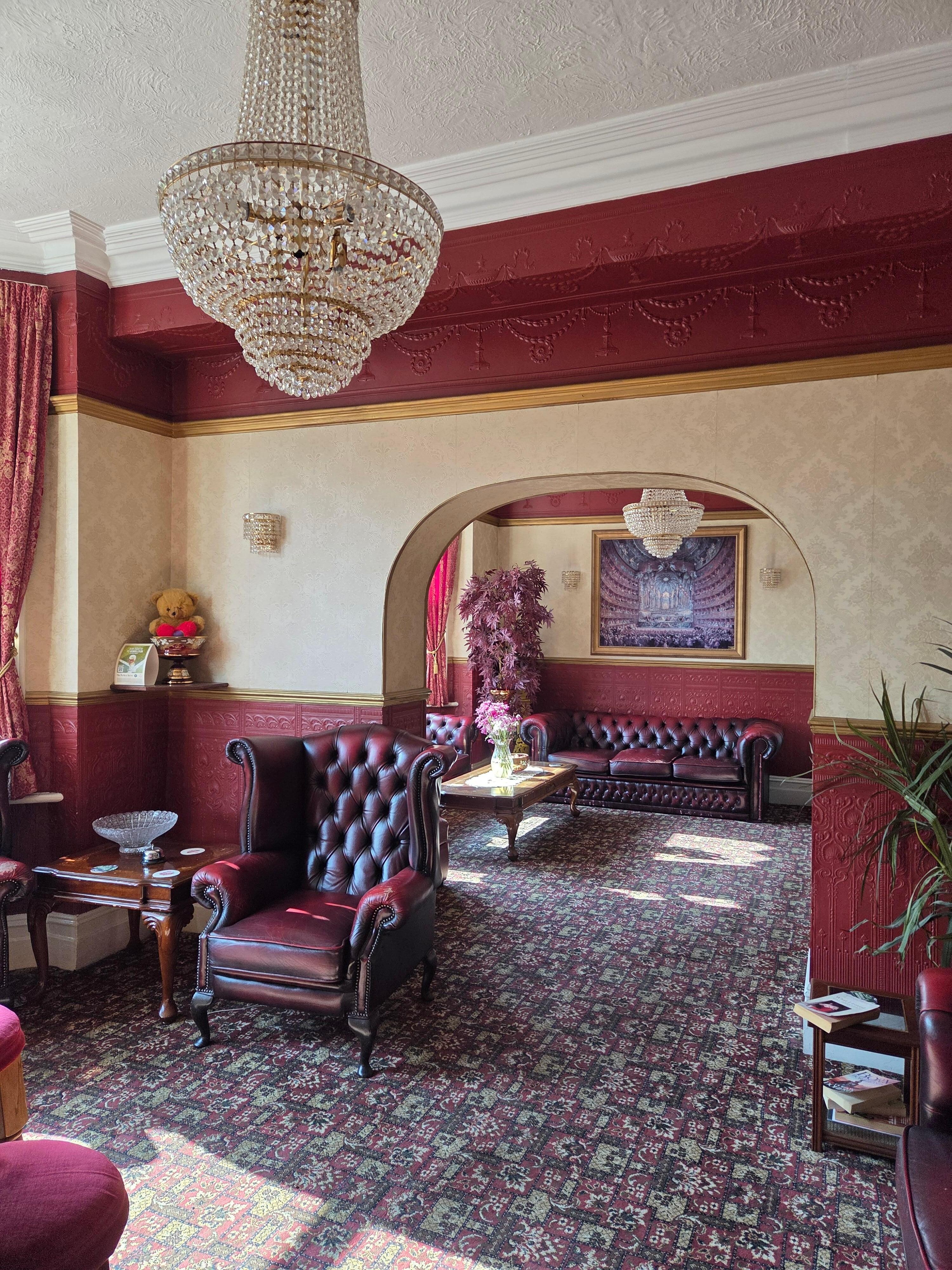 Bar area and front rooms