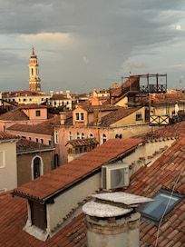 Dachterassenausblick