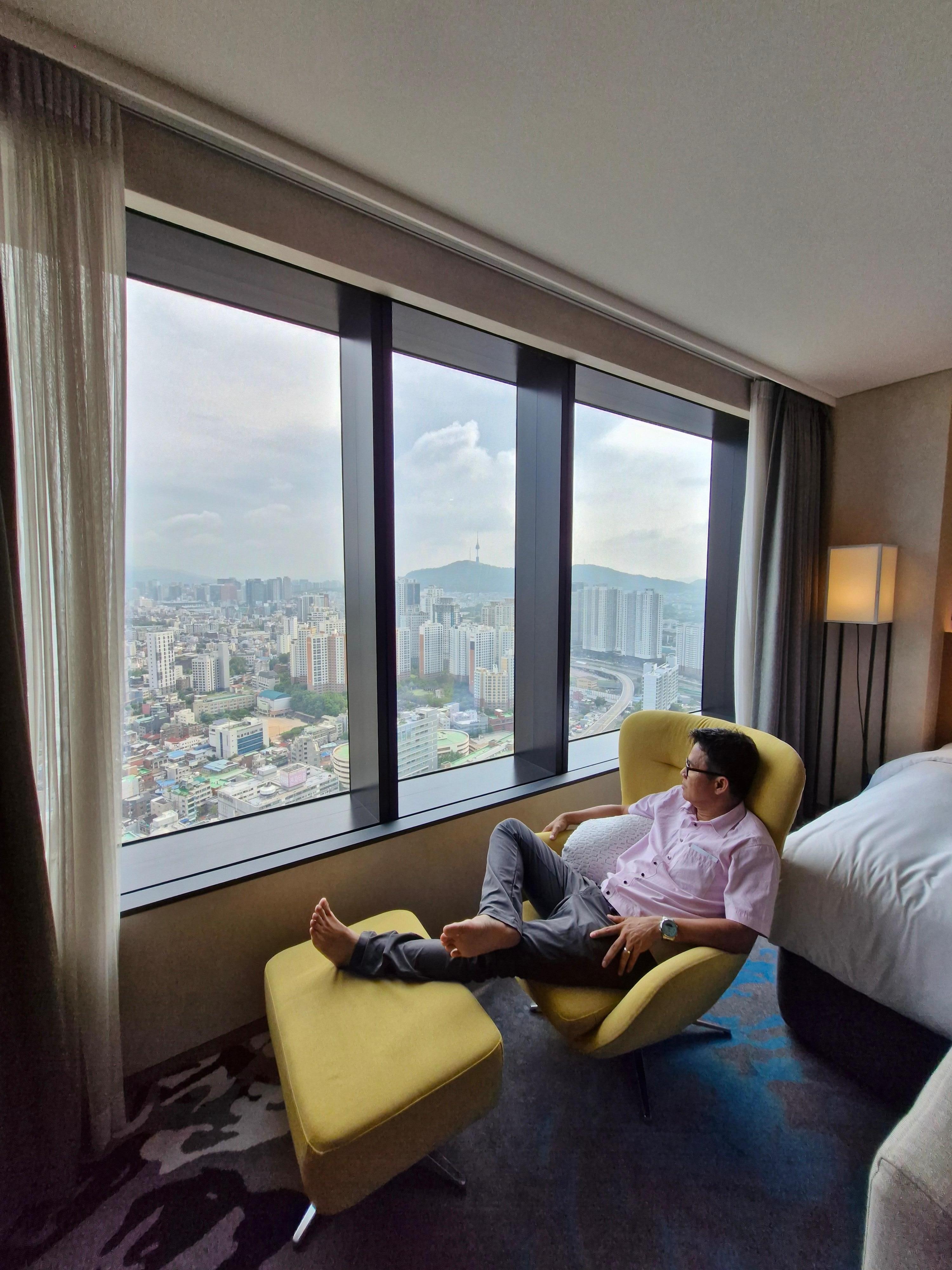 Seoul city view 