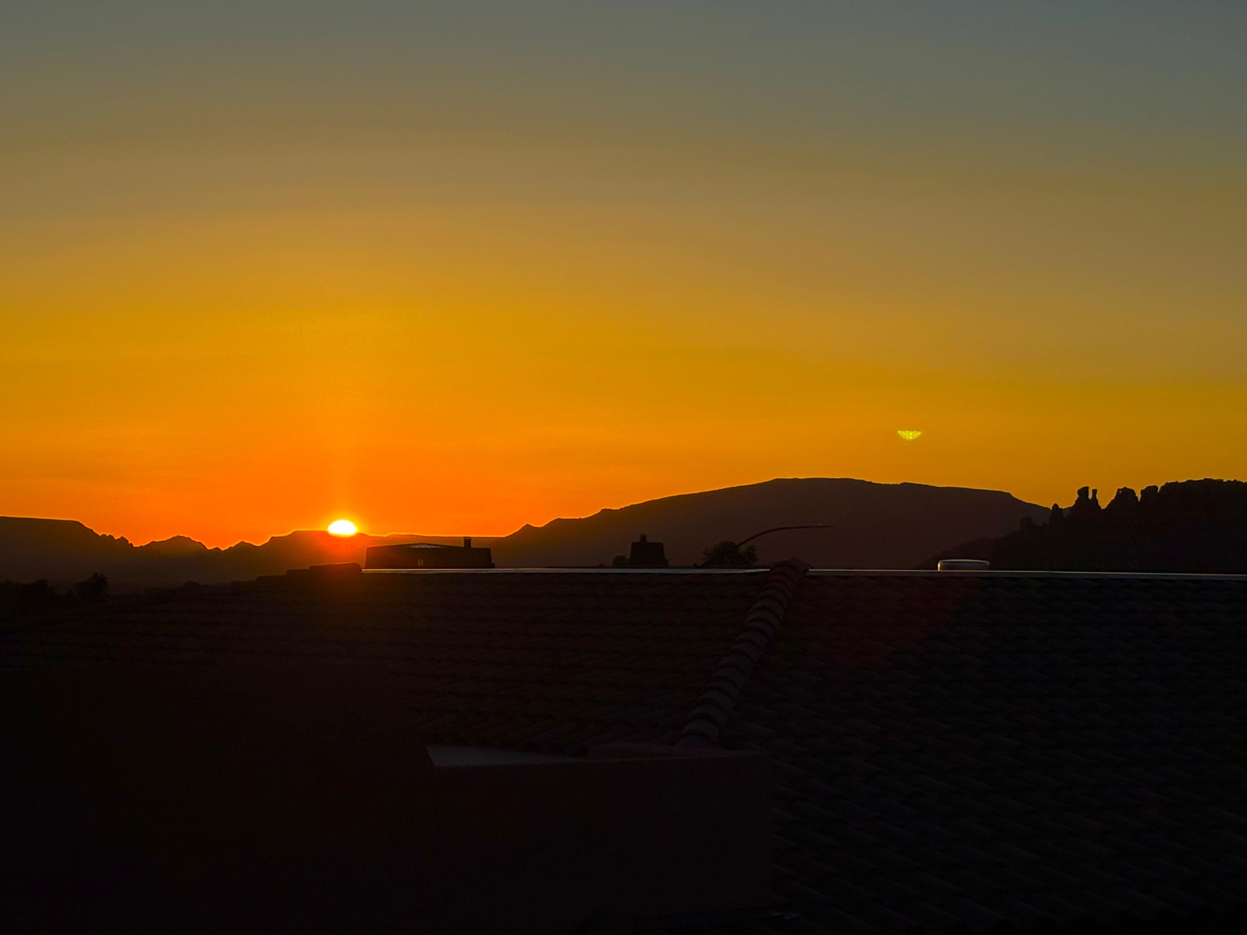 View from the deck on the 3rd floor