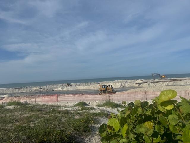 Equipment on the beach