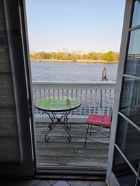 View from the unit on the second floor.