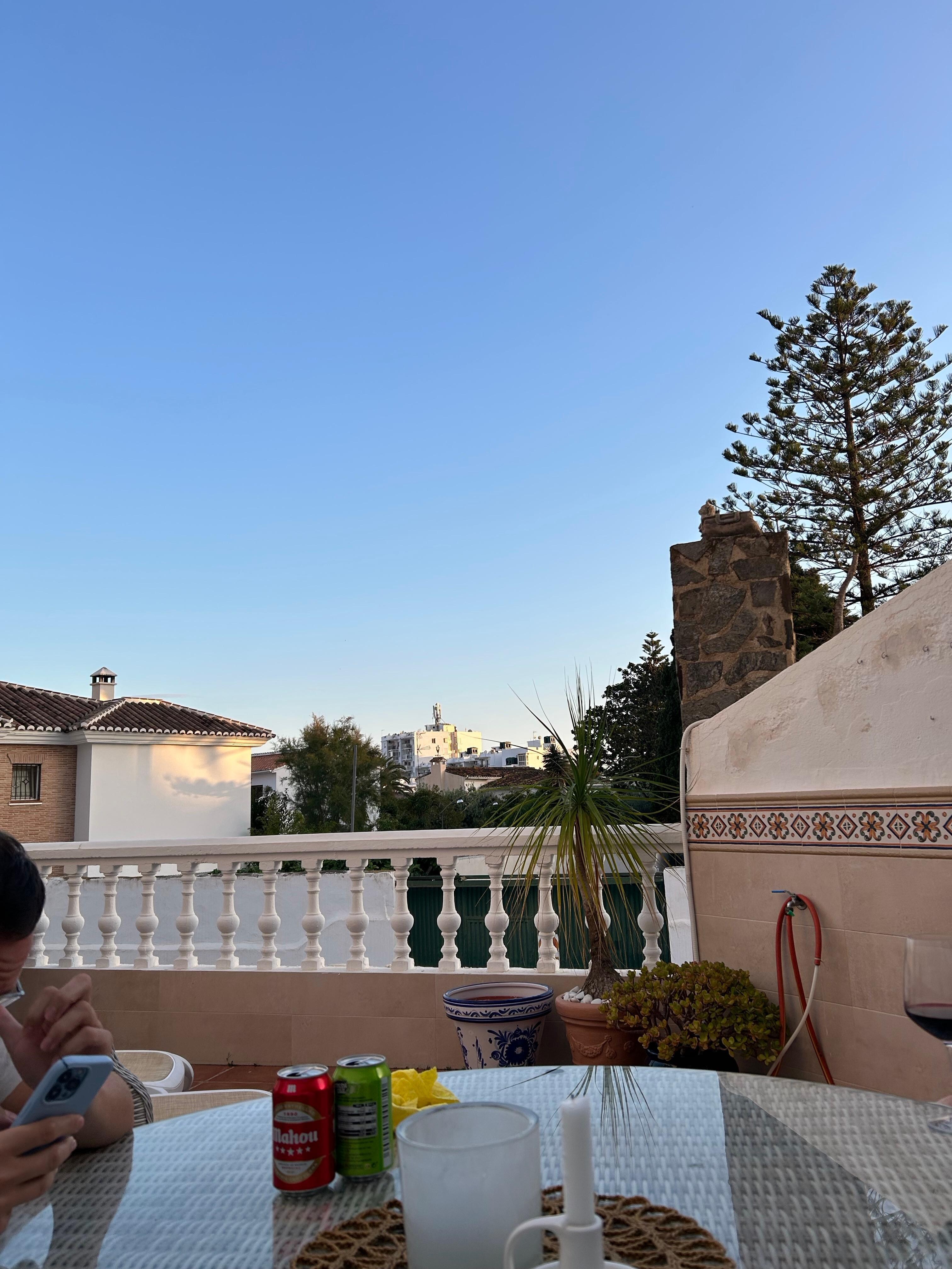 Outside terrace 