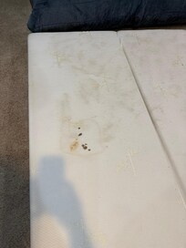 stained mattress
