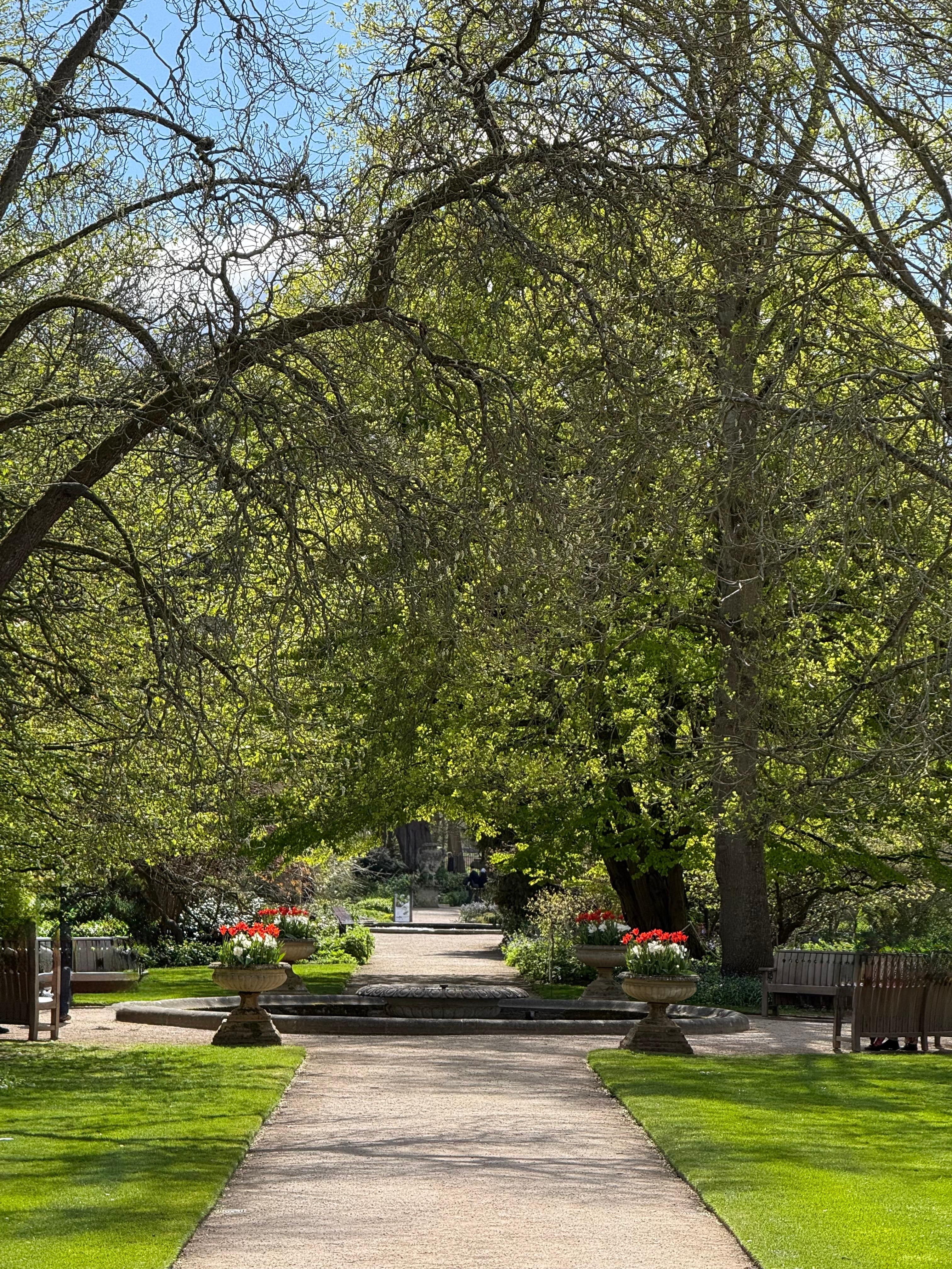 The botanic gardens oxford