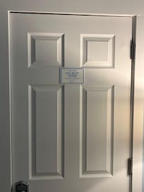 Bedroom owners closet