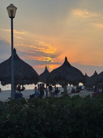 Sunset over the Beach