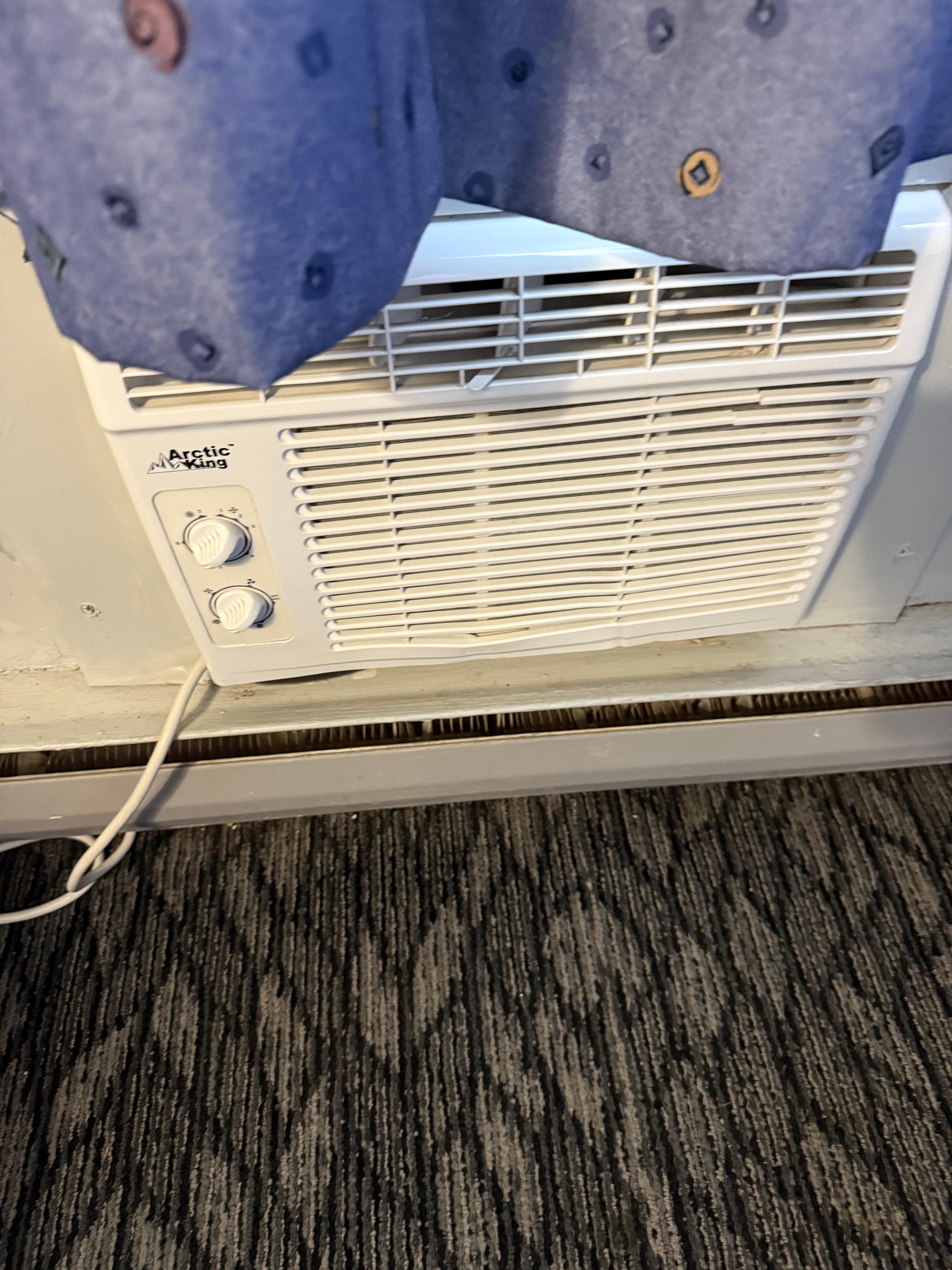 Loud, barely working ac