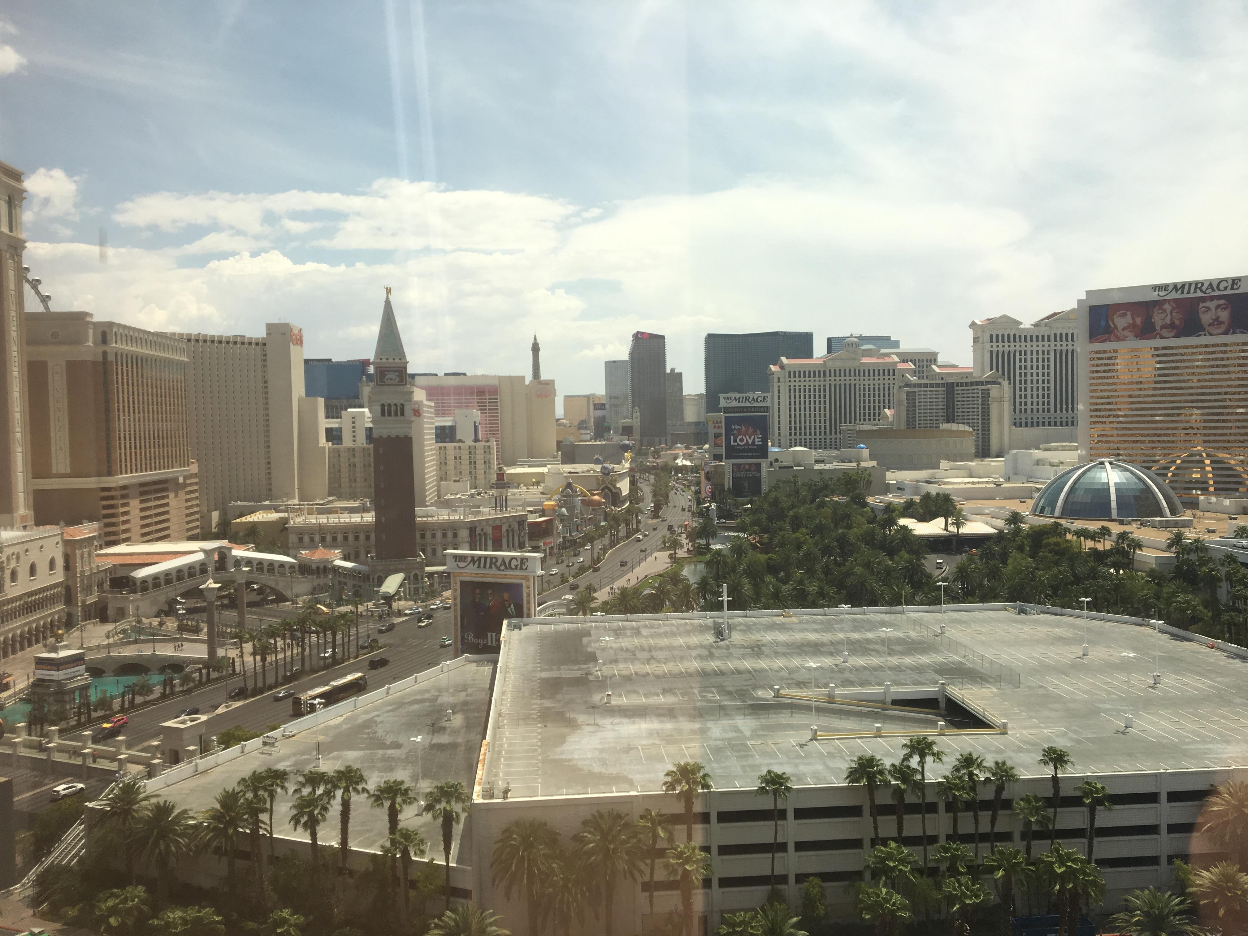 View from our room (Strip View)